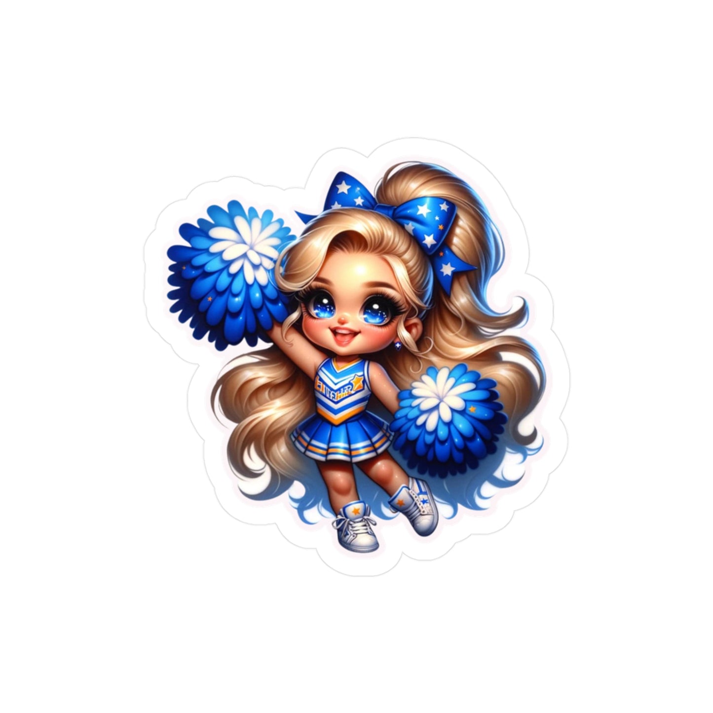 Blue Cheer Kiss-Cut Vinyl Decals