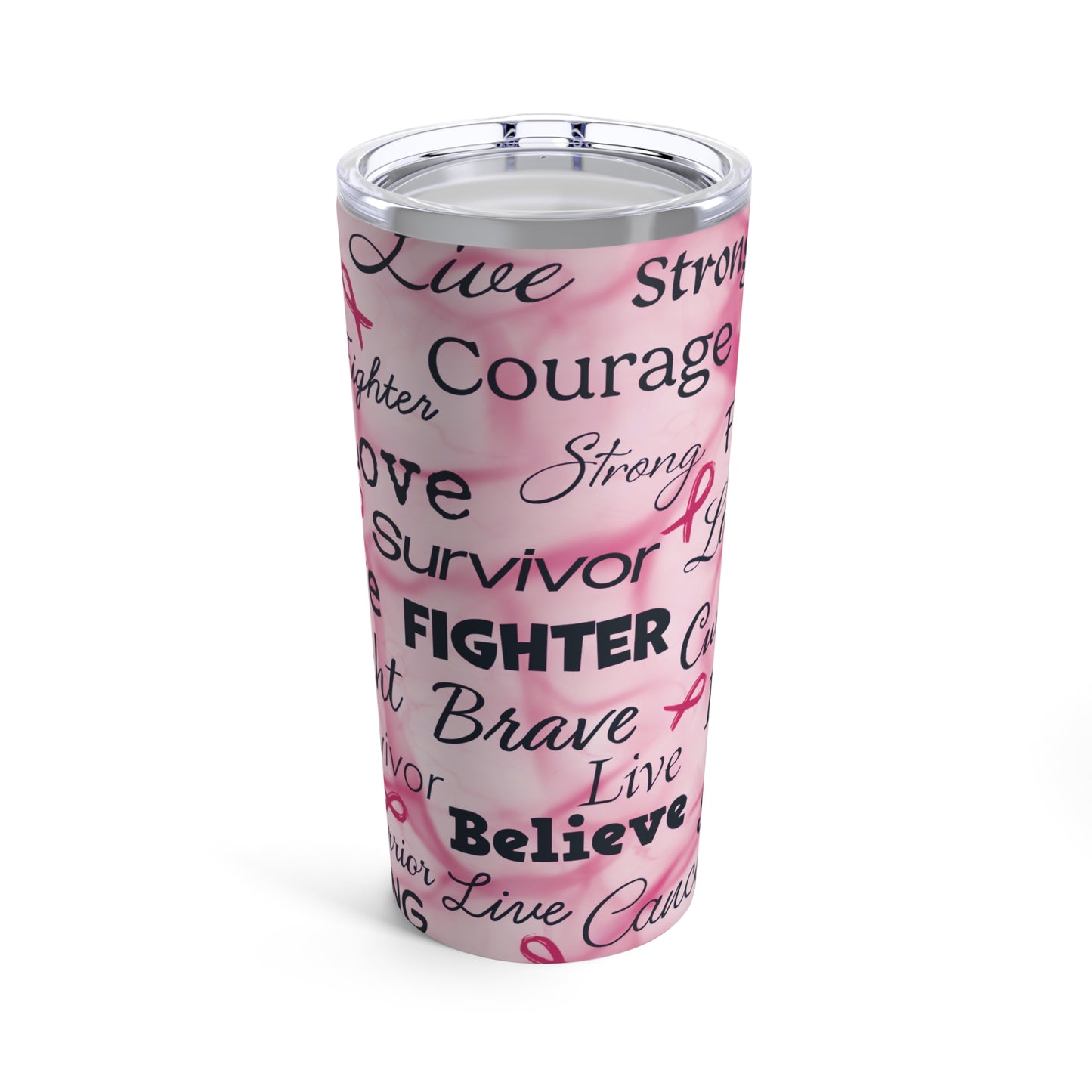 Breast Cancer Tumbler 20oz