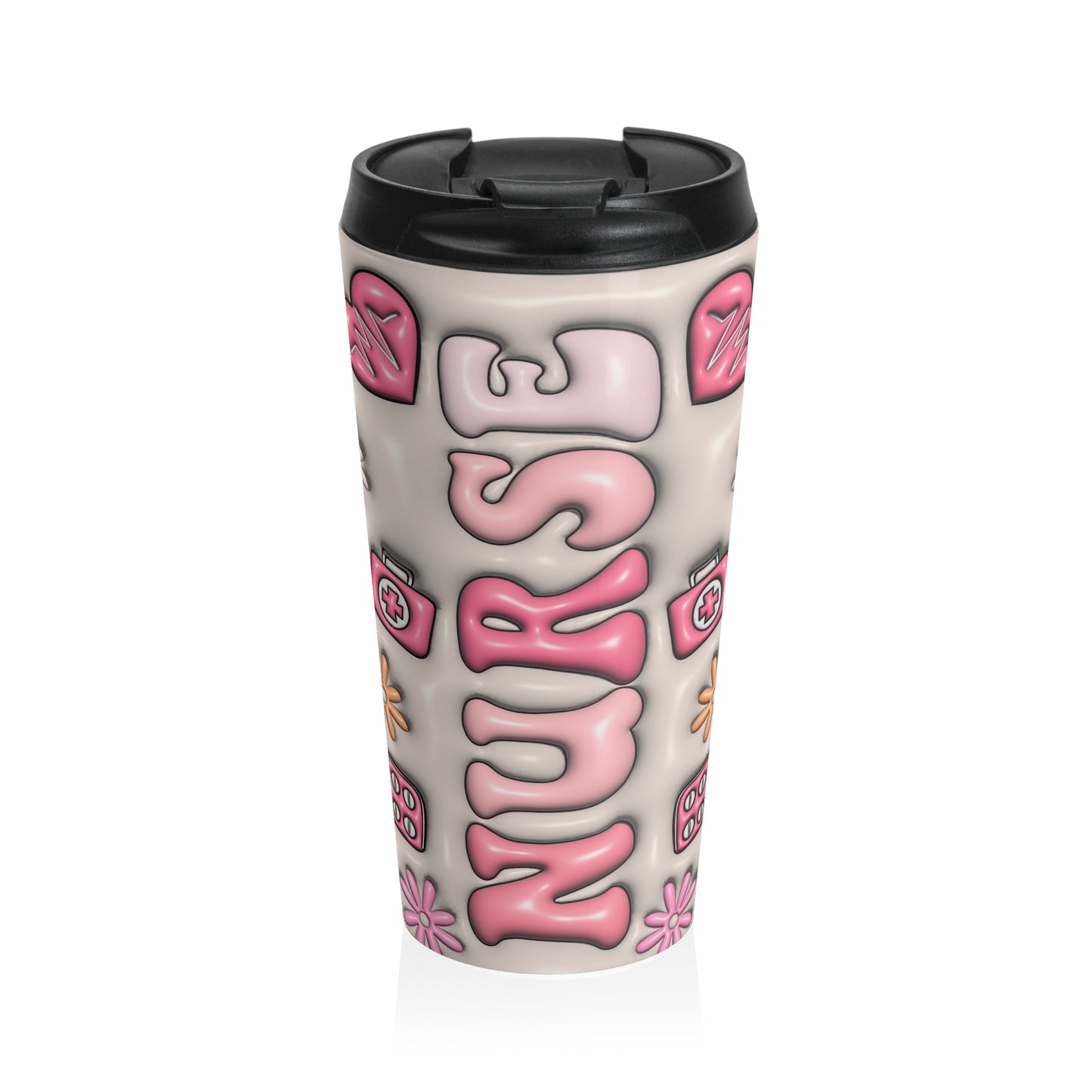 Nurse Stainless Steel Travel Mug