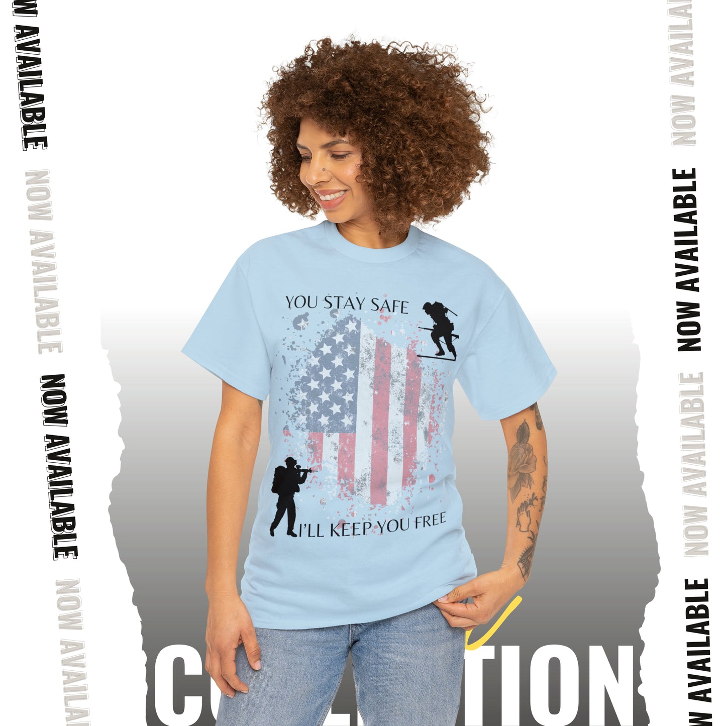 Veterans Day Unisex Heavy Cotton Tee
