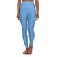 Thick-Fil-A Blue Workout Gym High Waisted Yoga Leggings