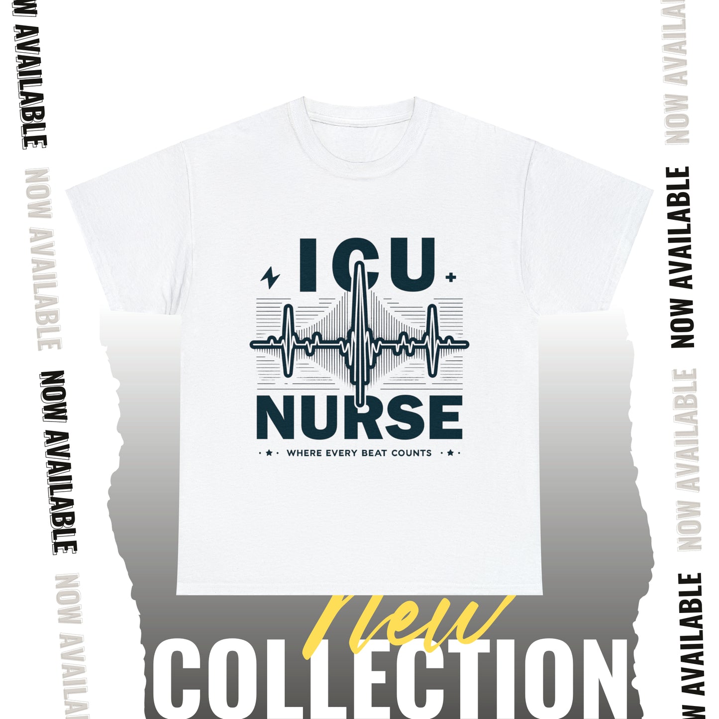 ICU Nurse Unisex Heavy Cotton Tee