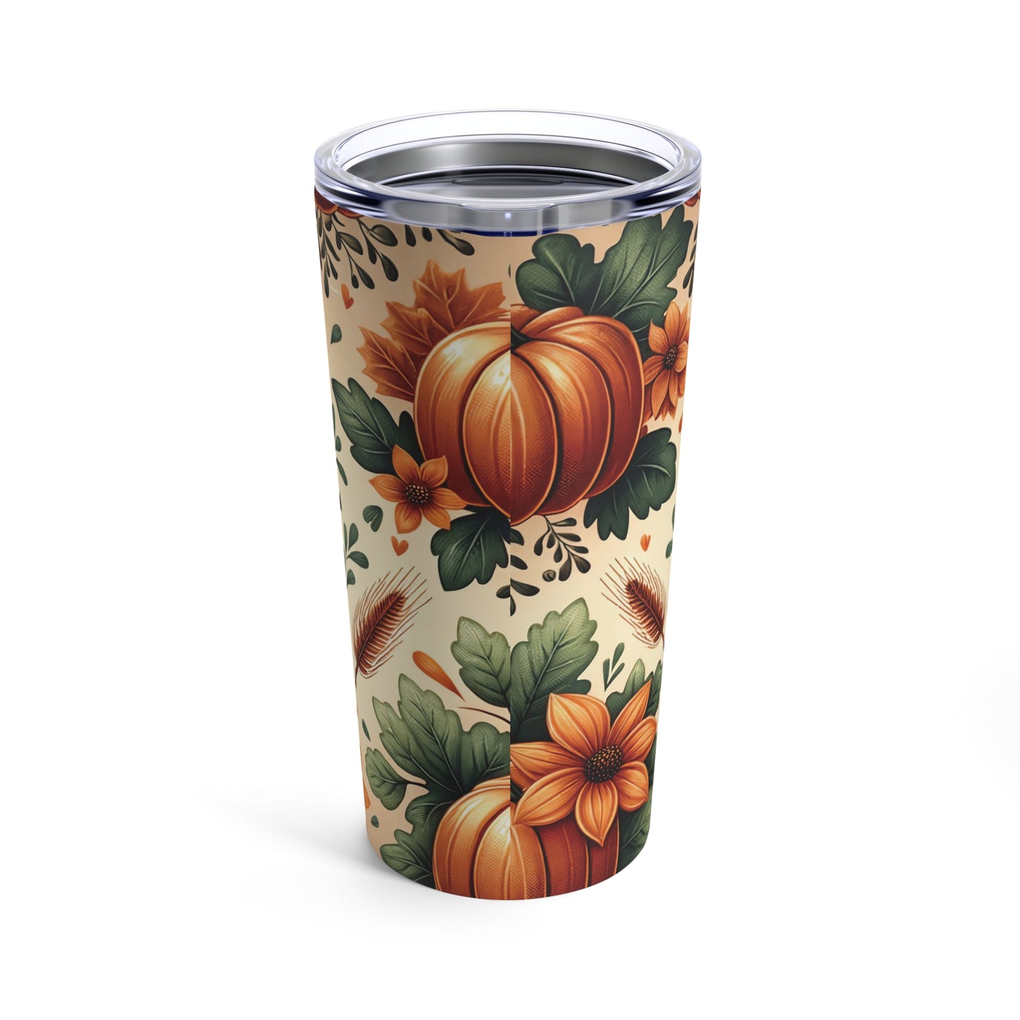Autumn Blessed & Thankful Tumbler 20oz