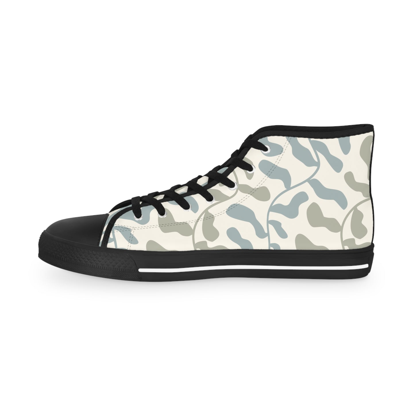 Retro Camo-Men's High Top Sneakers