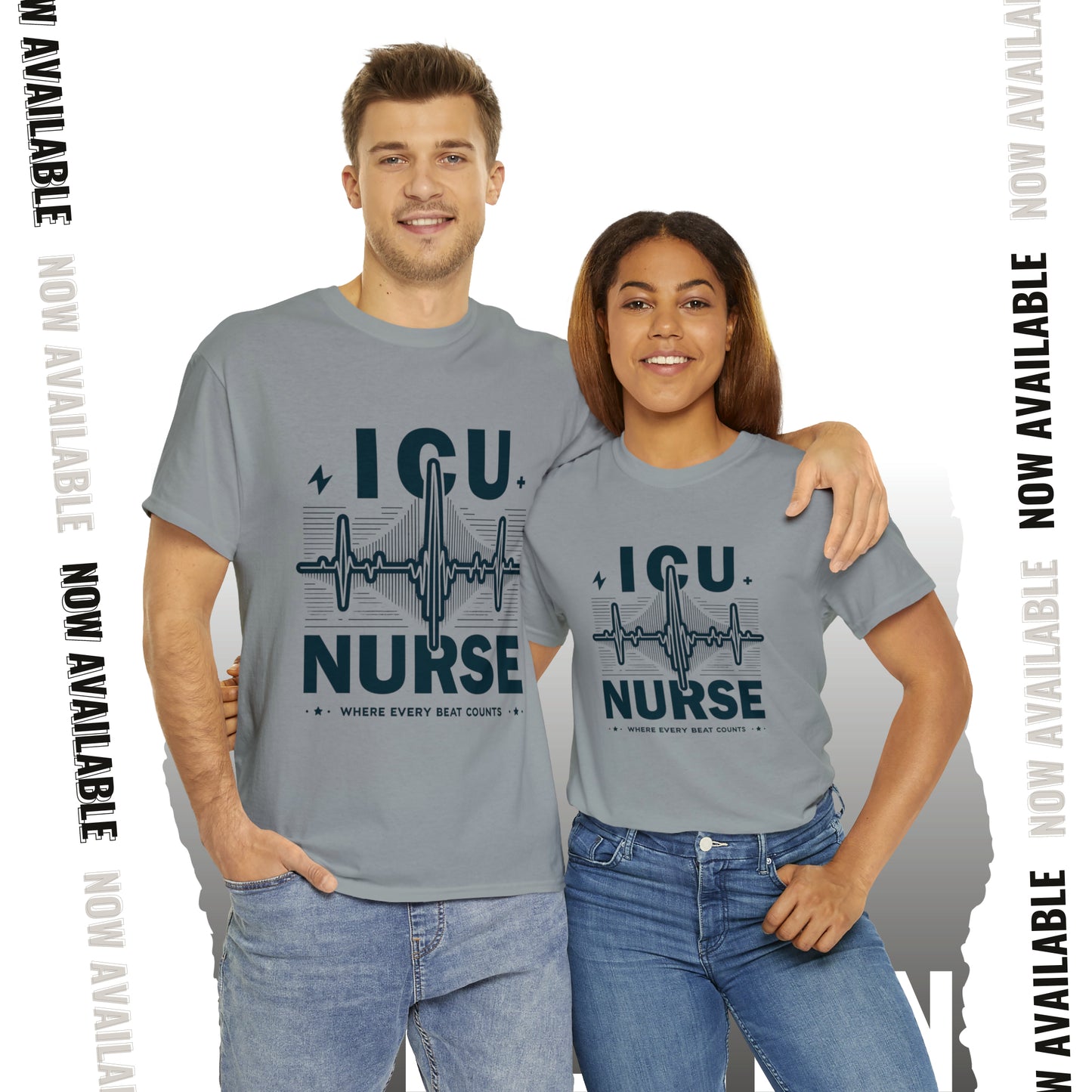 ICU Nurse Unisex Heavy Cotton Tee