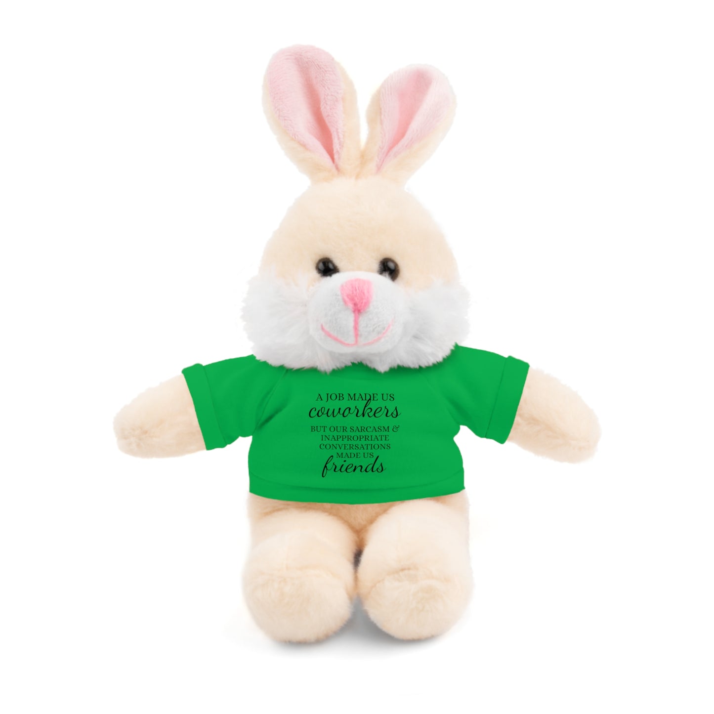 Co-Workers/Work Friends Gift Stuffed Animals with Tee