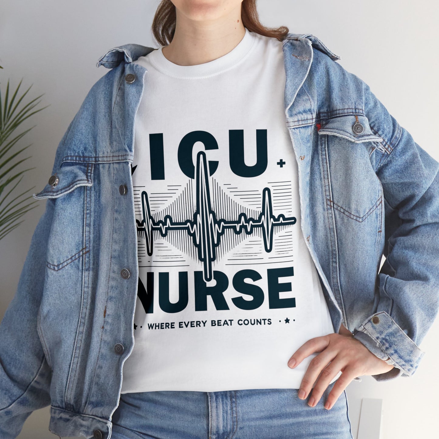 ICU Nurse Unisex Heavy Cotton Tee