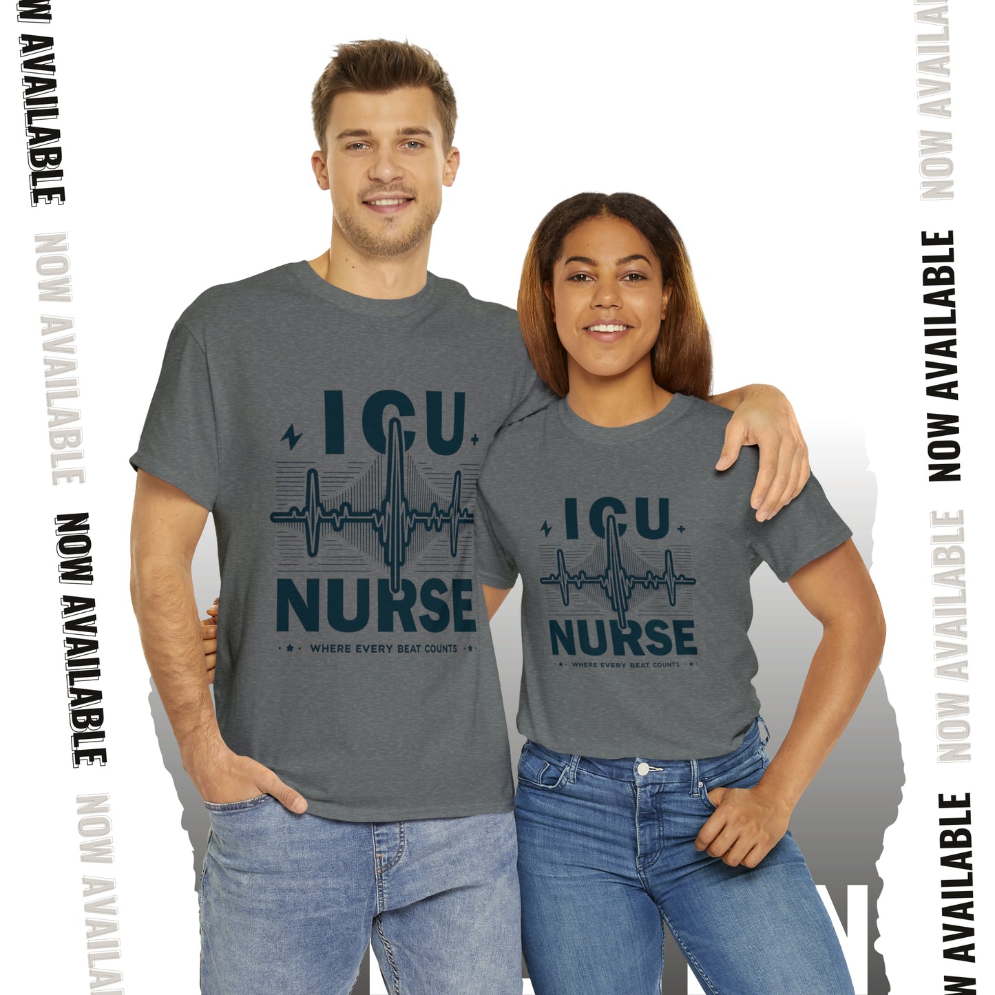 ICU Nurse Unisex Heavy Cotton Tee