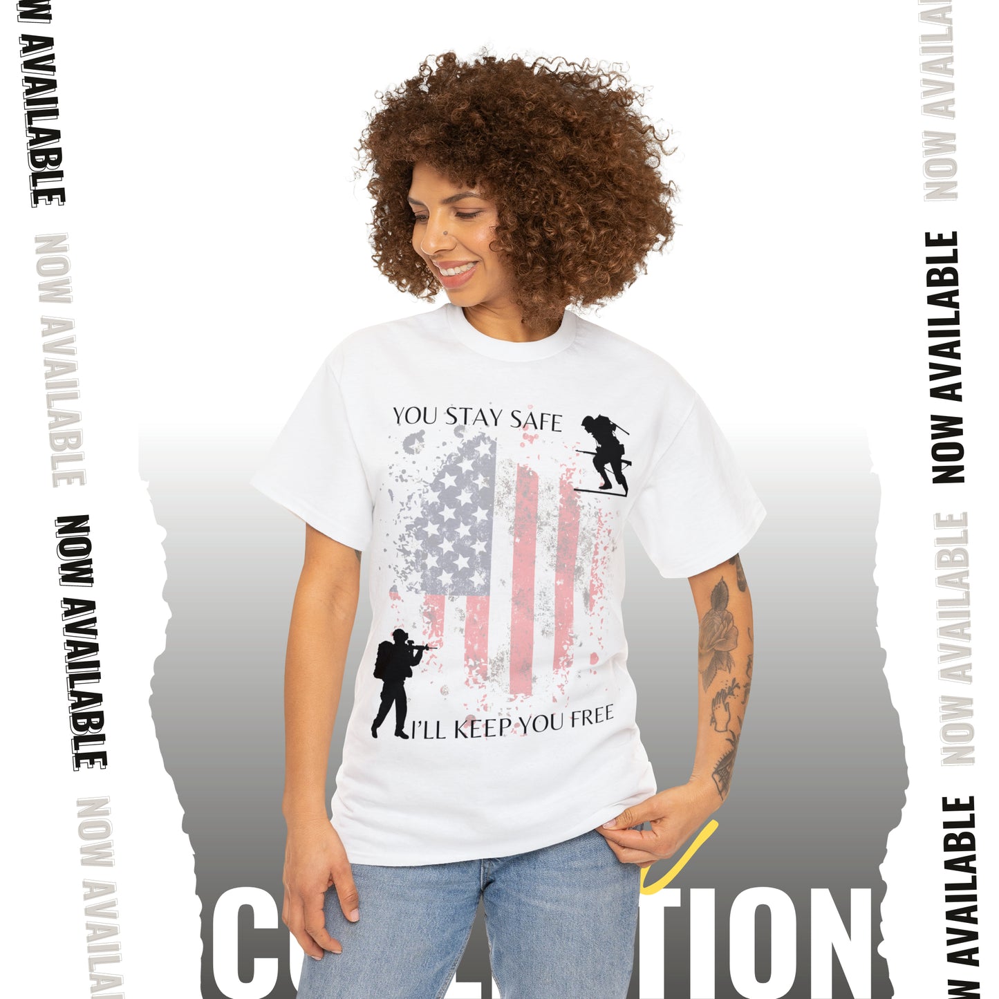 Veterans Day Unisex Heavy Cotton Tee