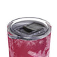 Pink Flamingo Snowflakes Maars Maker Skinny Matte Tumbler, 20oz