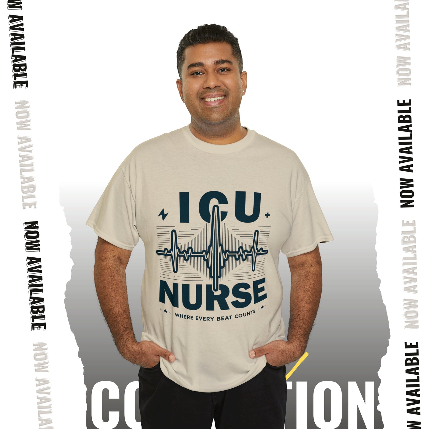 ICU Nurse Unisex Heavy Cotton Tee
