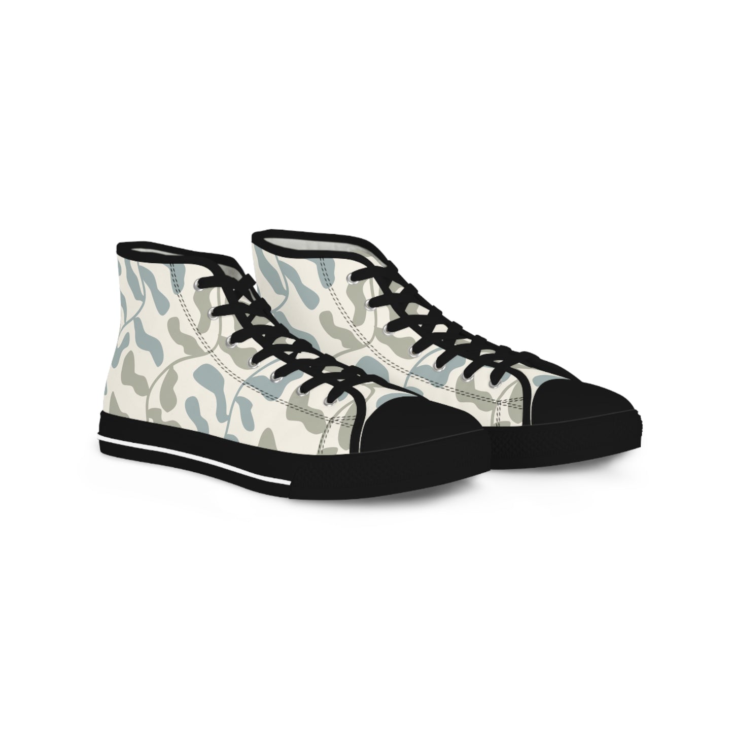Retro Camo-Men's High Top Sneakers