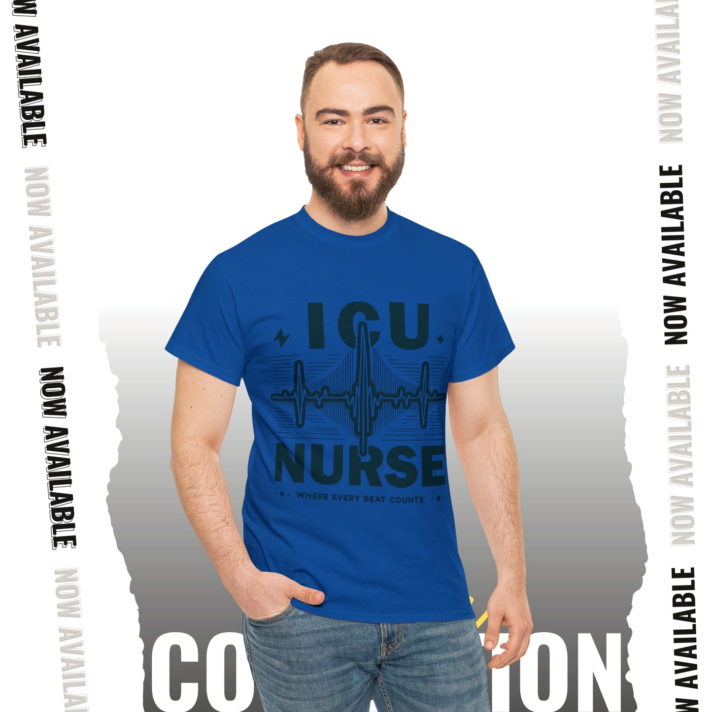 ICU Nurse Unisex Heavy Cotton Tee
