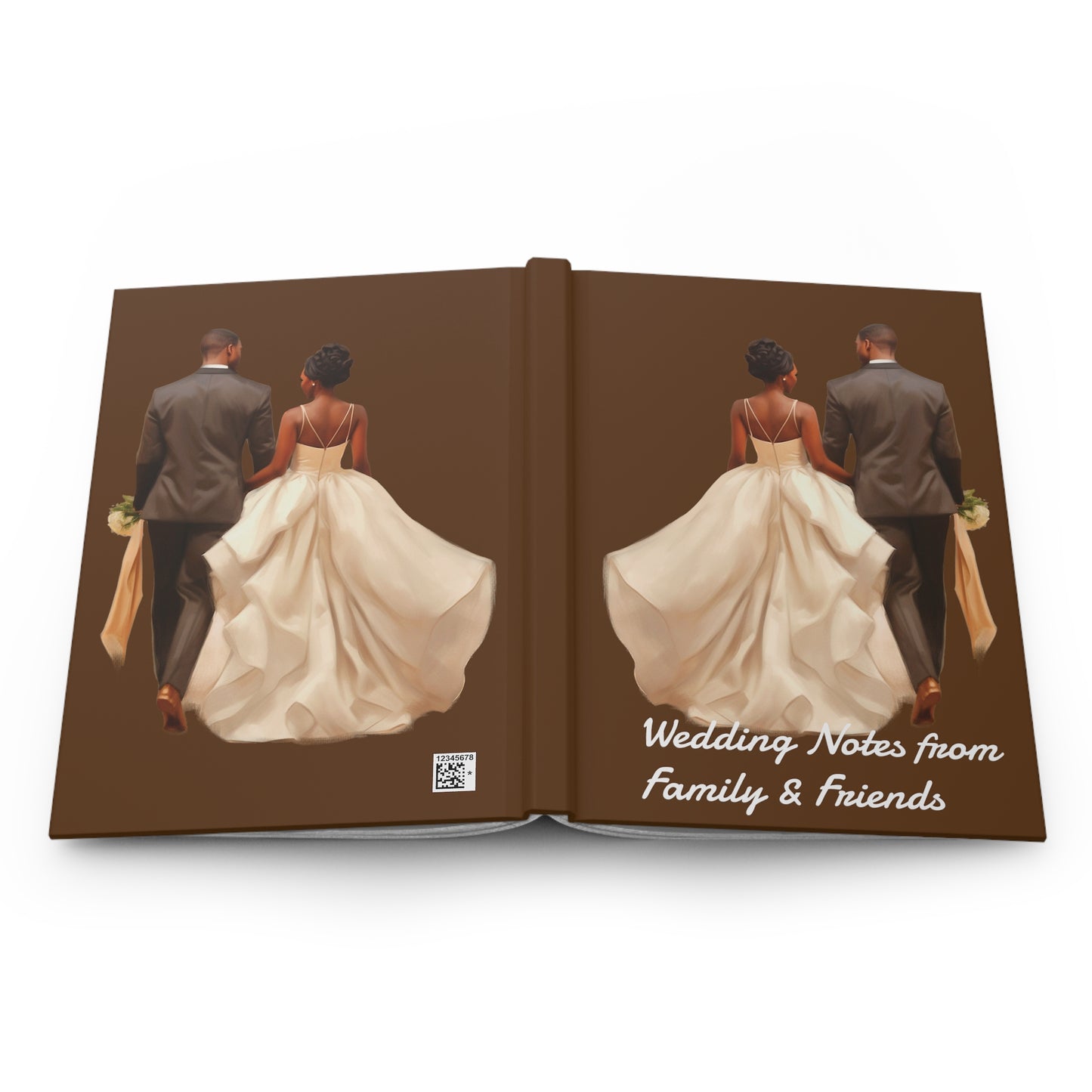 Wedding Notes From Family and Friends Hardcover Journal Matte