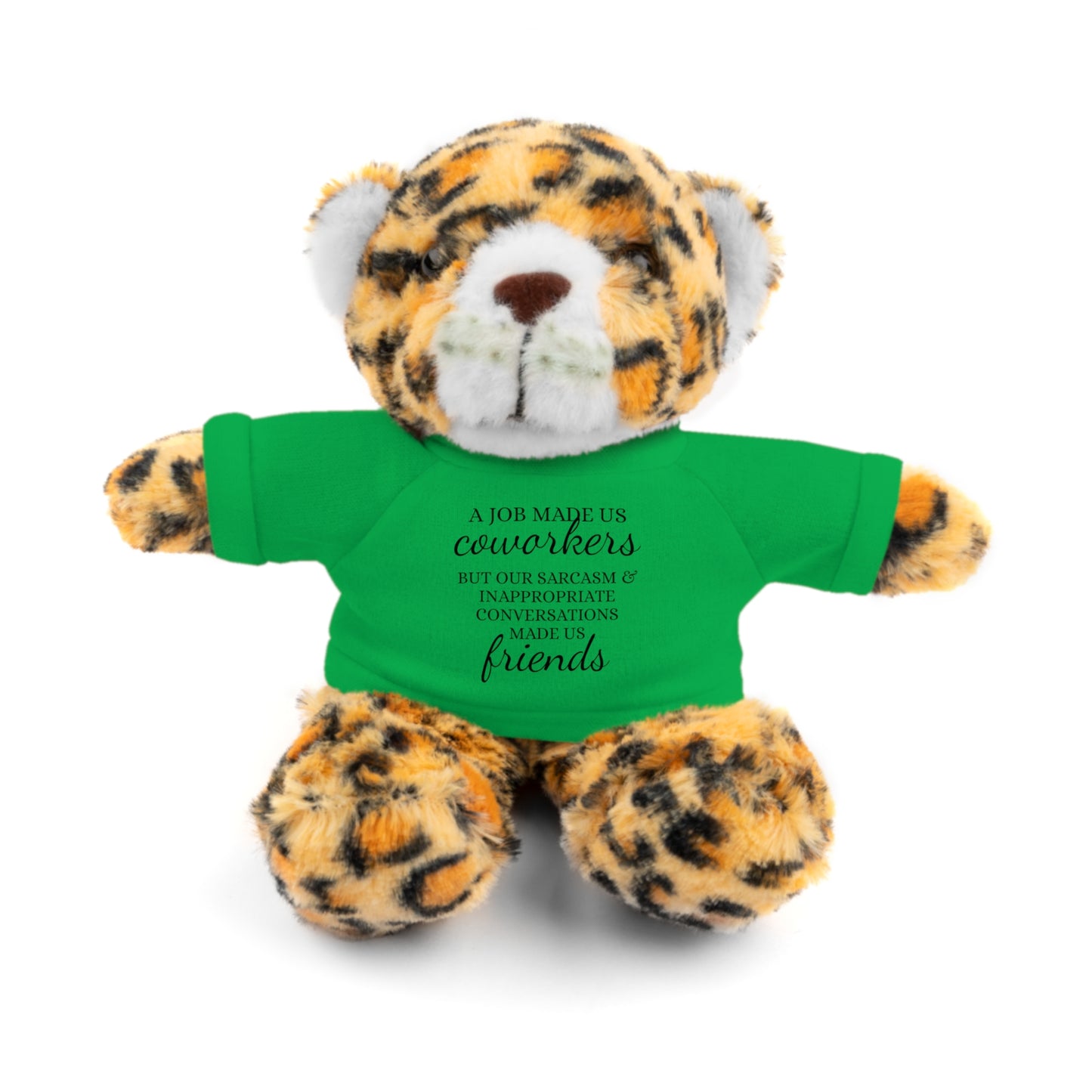Co-Workers/Work Friends Gift Stuffed Animals with Tee