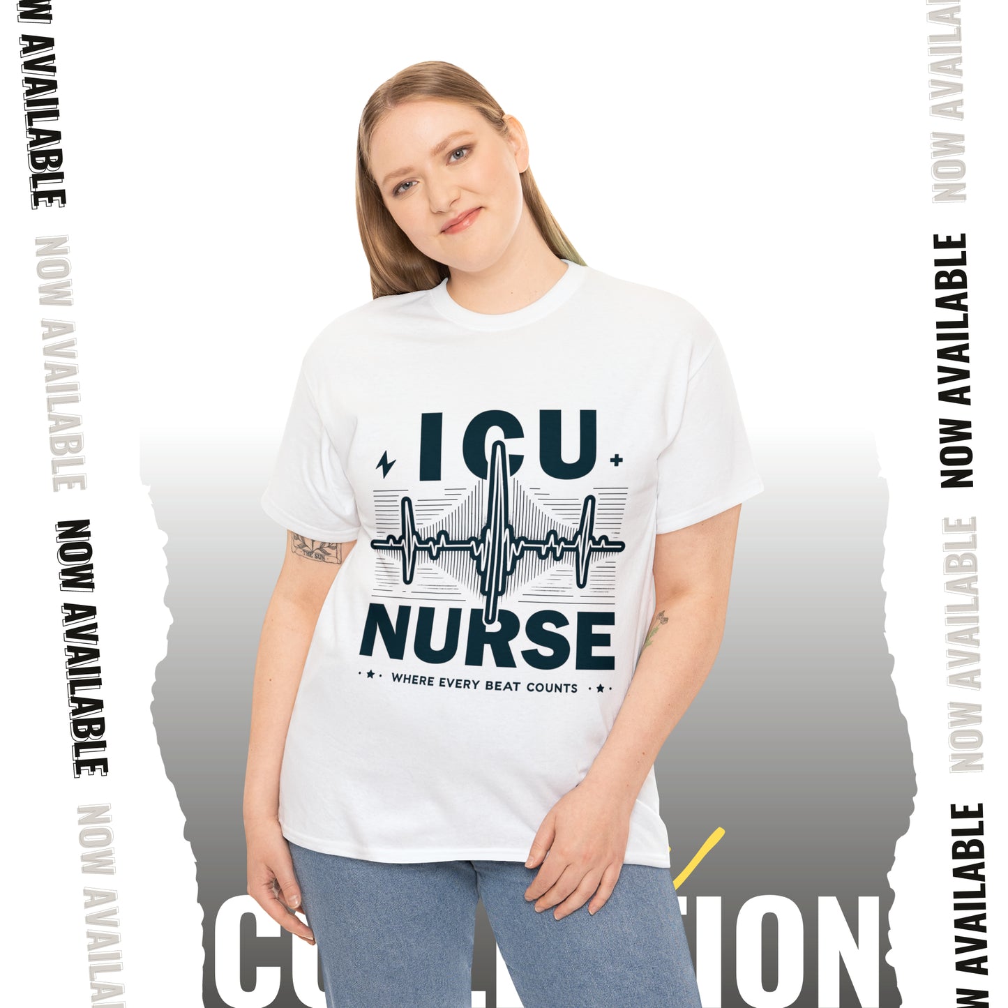 ICU Nurse Unisex Heavy Cotton Tee