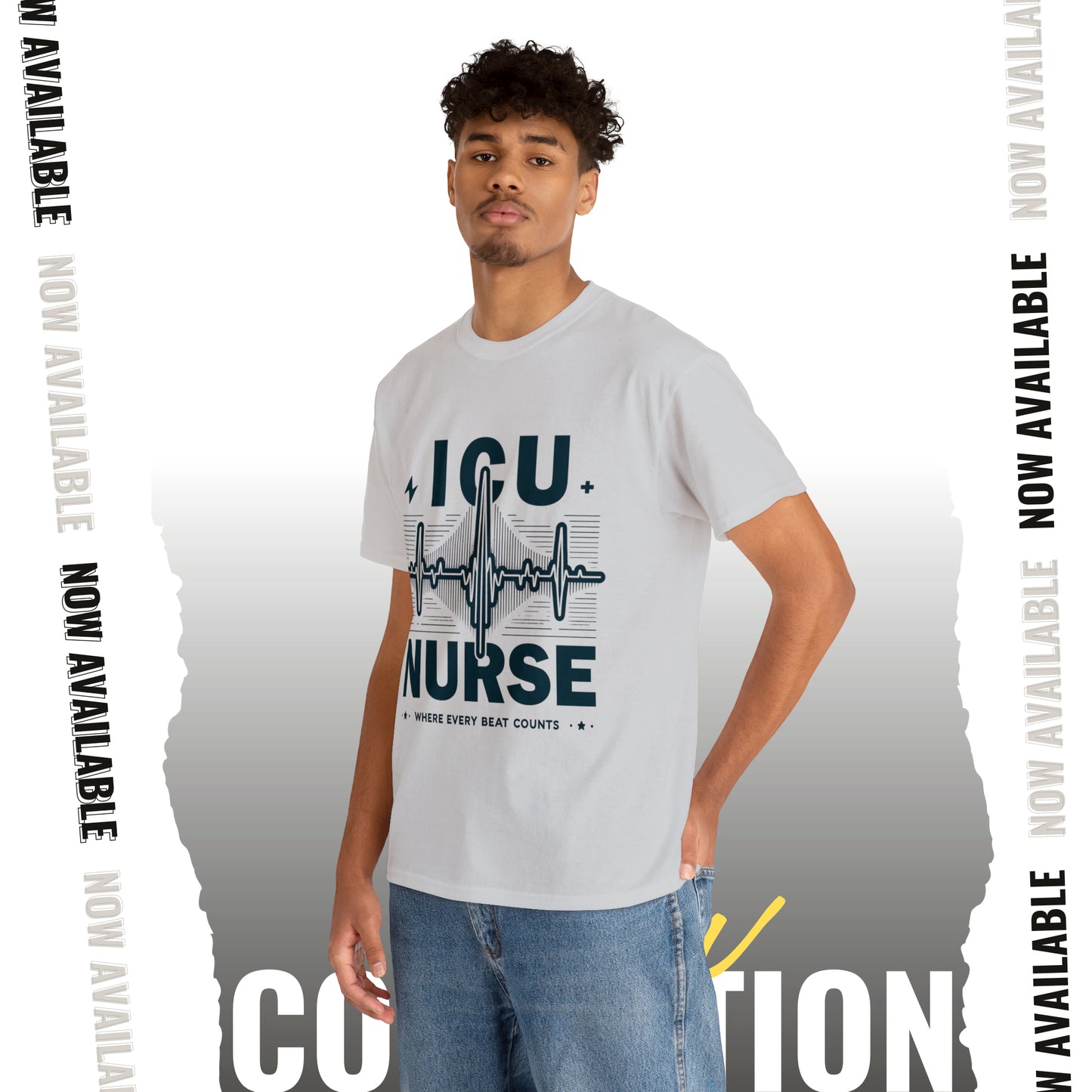 ICU Nurse Unisex Heavy Cotton Tee