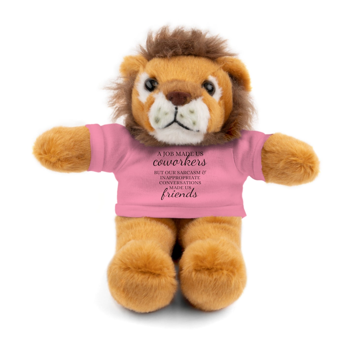 Co-Workers/Work Friends Gift Stuffed Animals with Tee