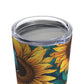 Butterfly Sunflower Tumbler 20oz