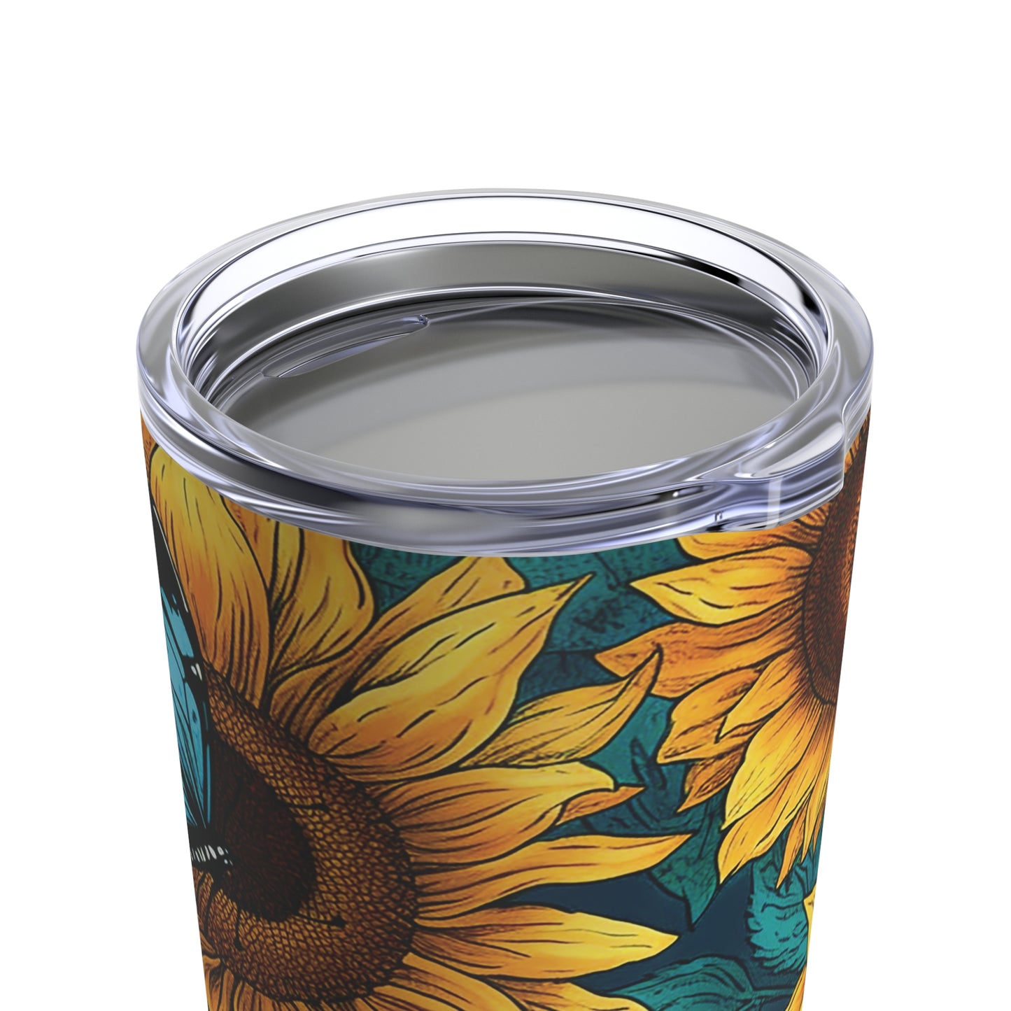 Butterfly Sunflower Tumbler 20oz