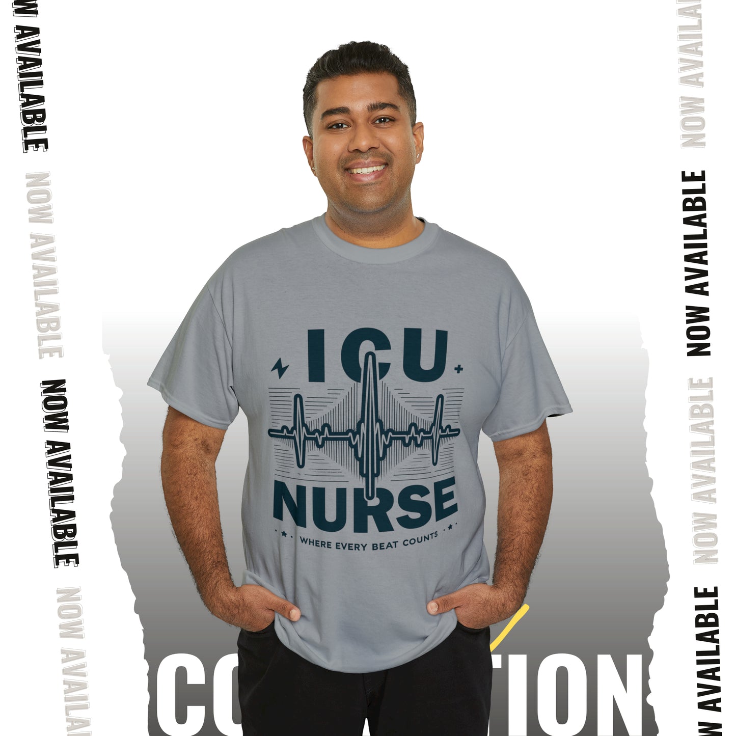 ICU Nurse Unisex Heavy Cotton Tee
