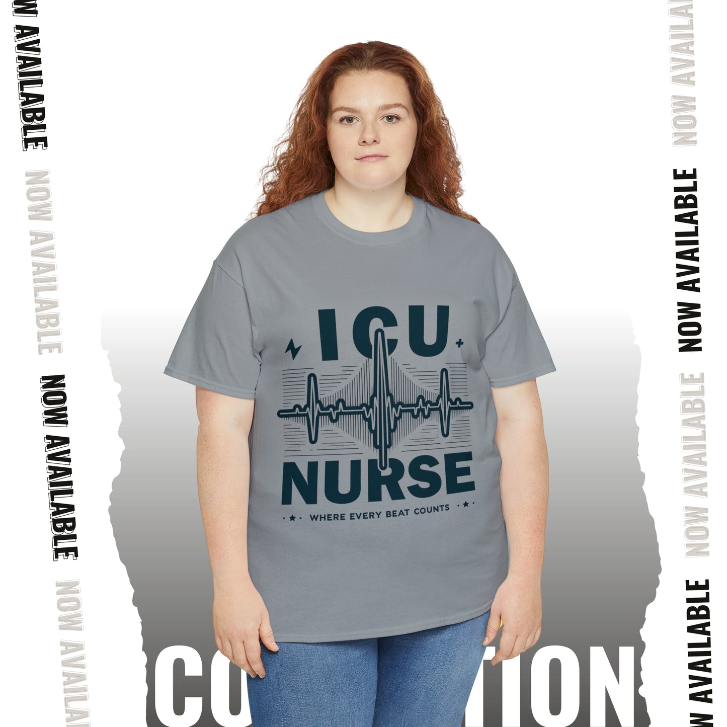 ICU Nurse Unisex Heavy Cotton Tee
