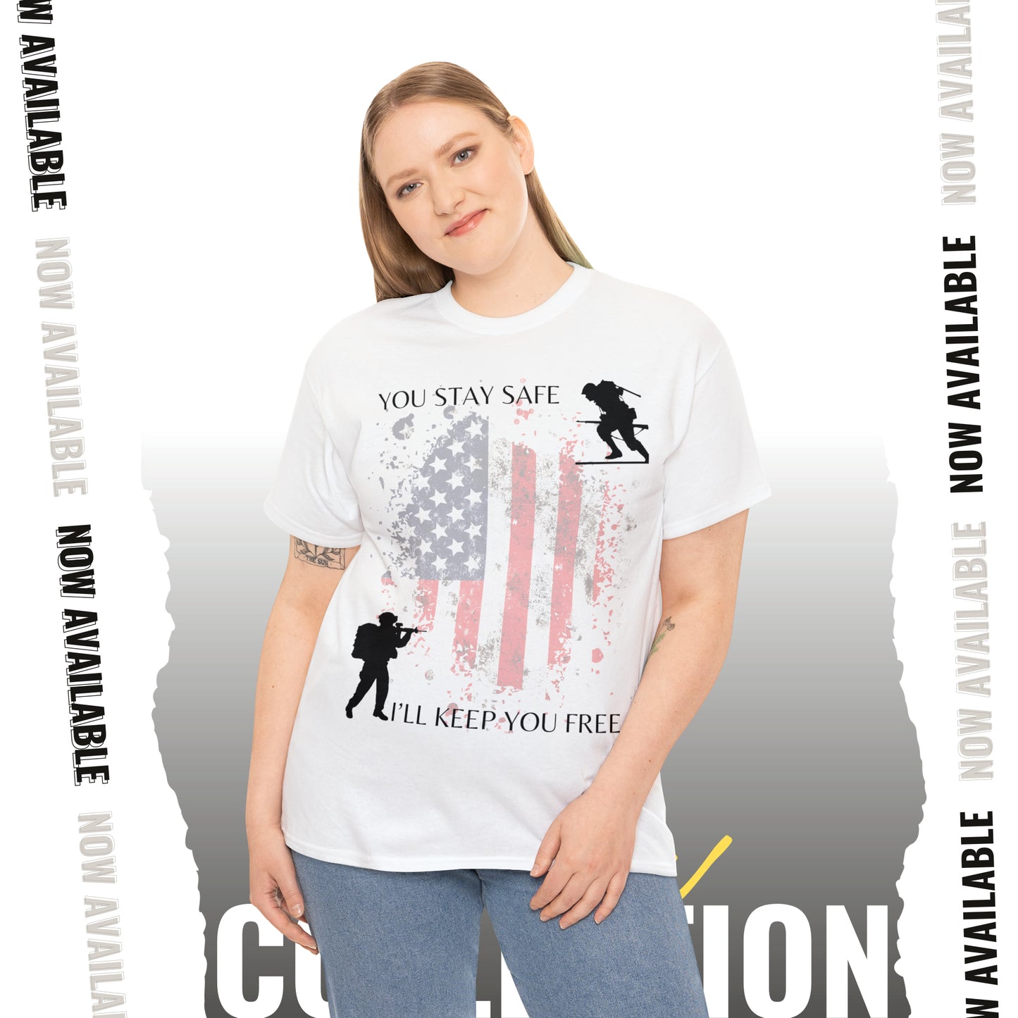 Veterans Day Unisex Heavy Cotton Tee