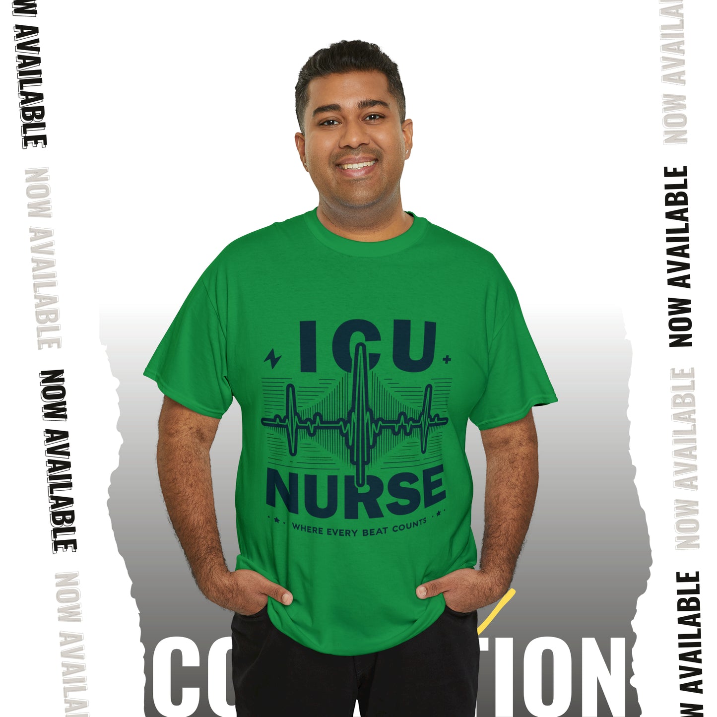 ICU Nurse Unisex Heavy Cotton Tee