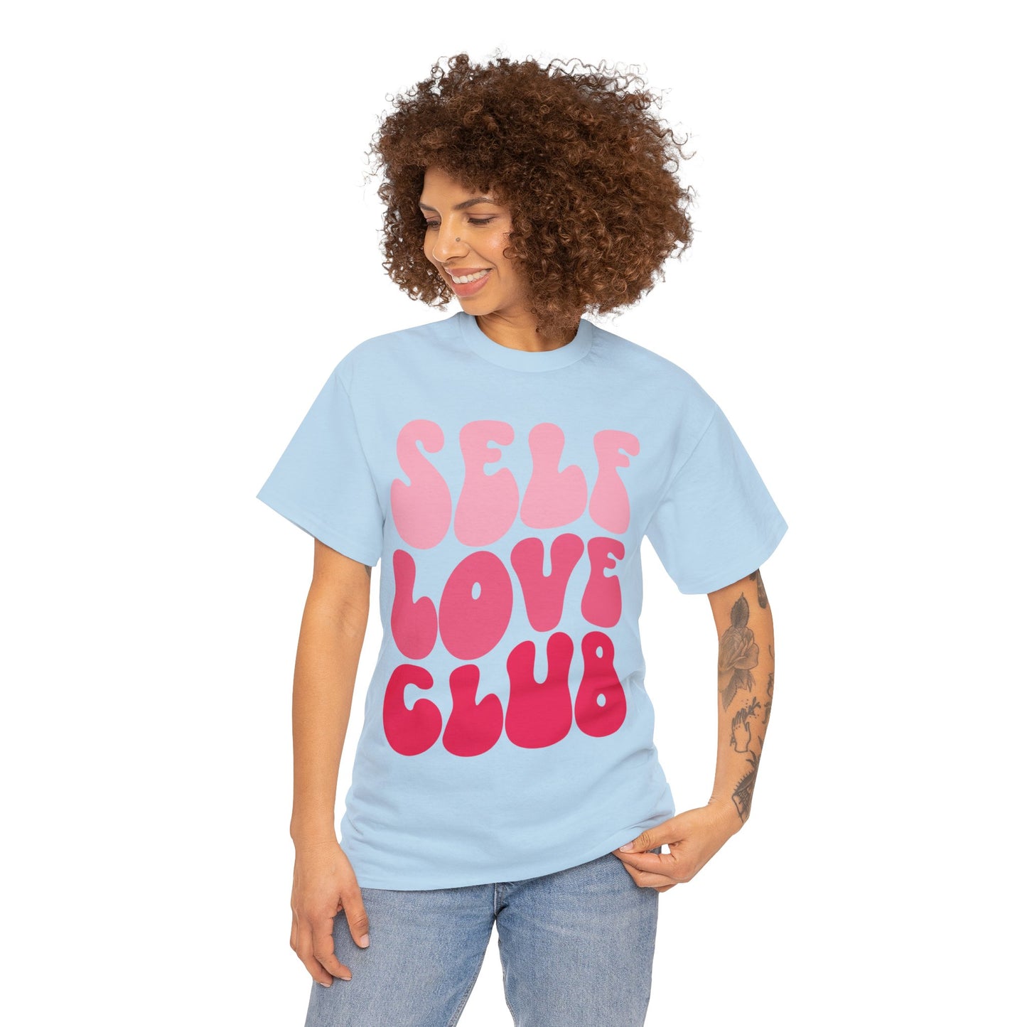 Self Love Club- Unisex Heavy Cotton Tee