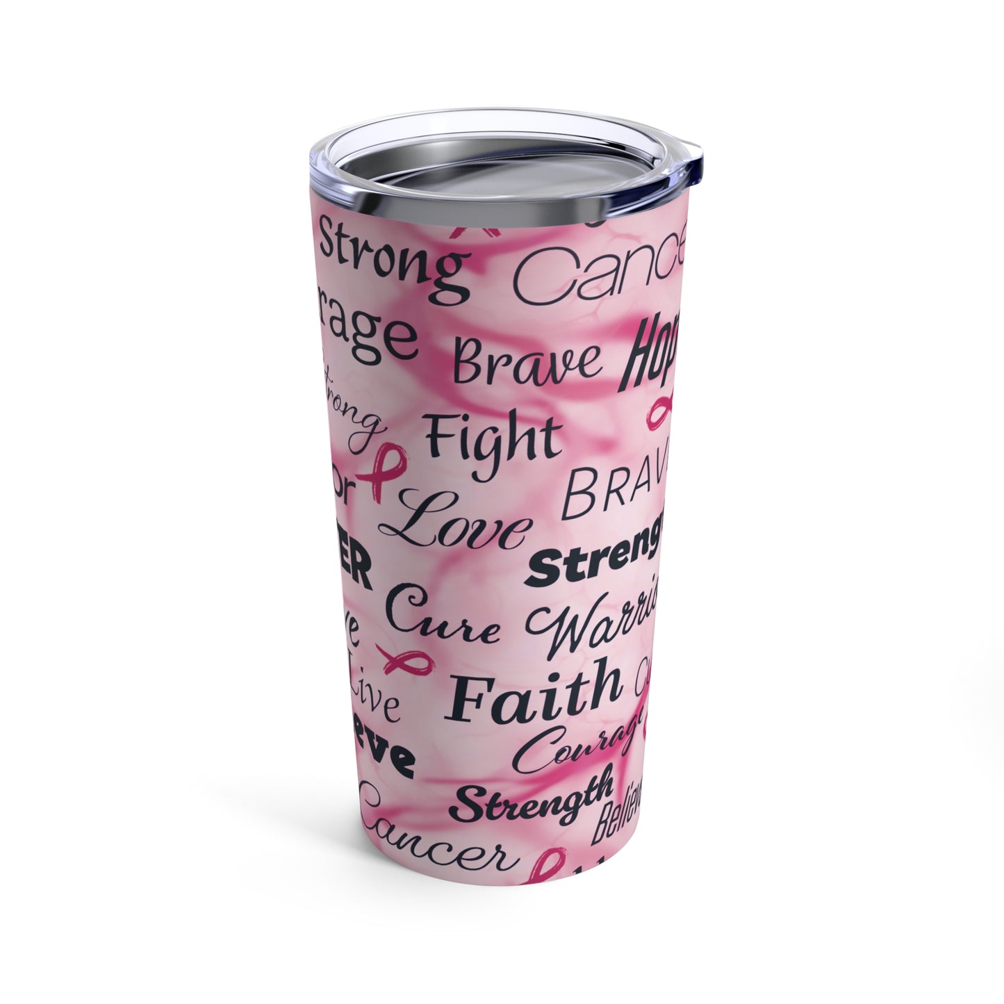 Breast Cancer Tumbler 20oz