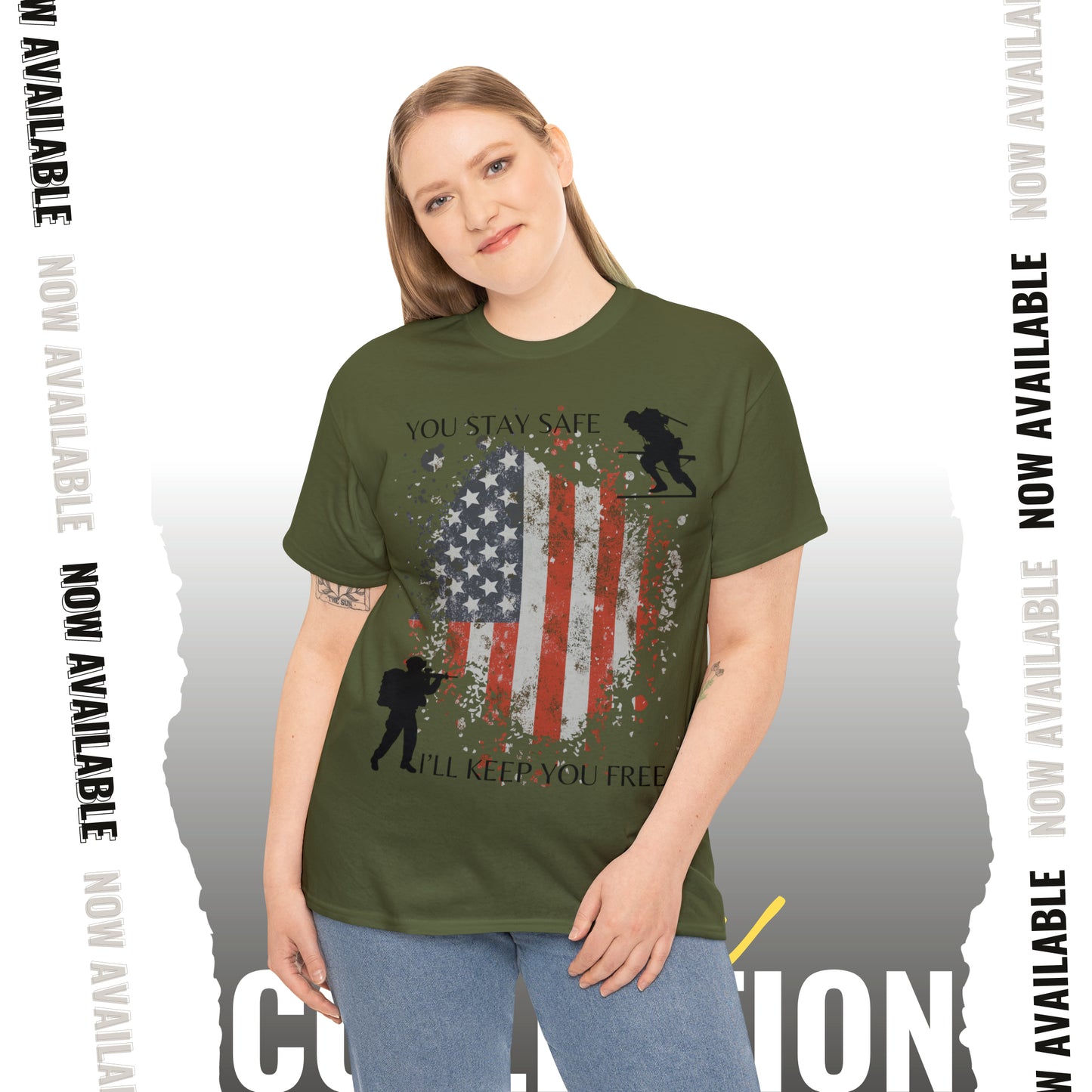 Veterans Day Unisex Heavy Cotton Tee