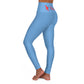 Thick-Fil-A Blue Workout Gym High Waisted Yoga Leggings