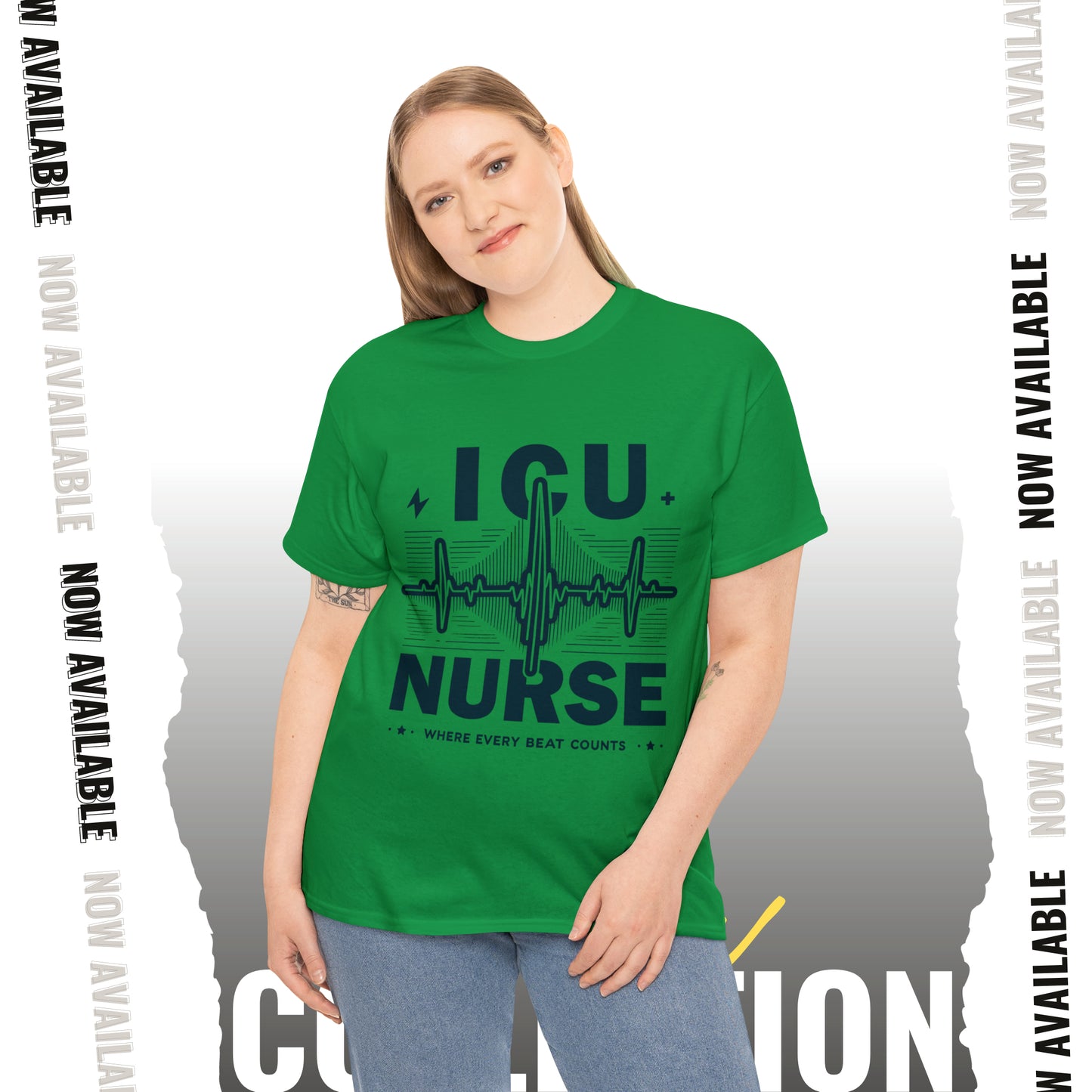 ICU Nurse Unisex Heavy Cotton Tee