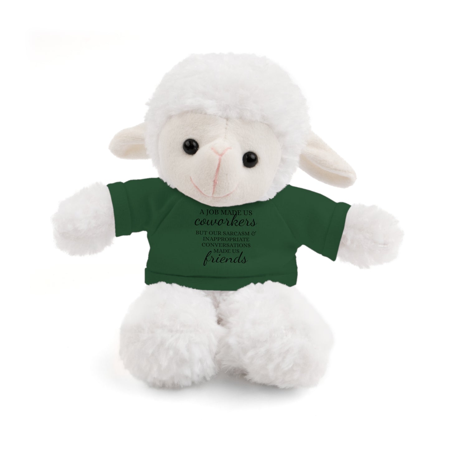 Co-Workers/Work Friends Gift Stuffed Animals with Tee
