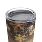 Gold Christmas Snow Flakes Tumbler 20oz