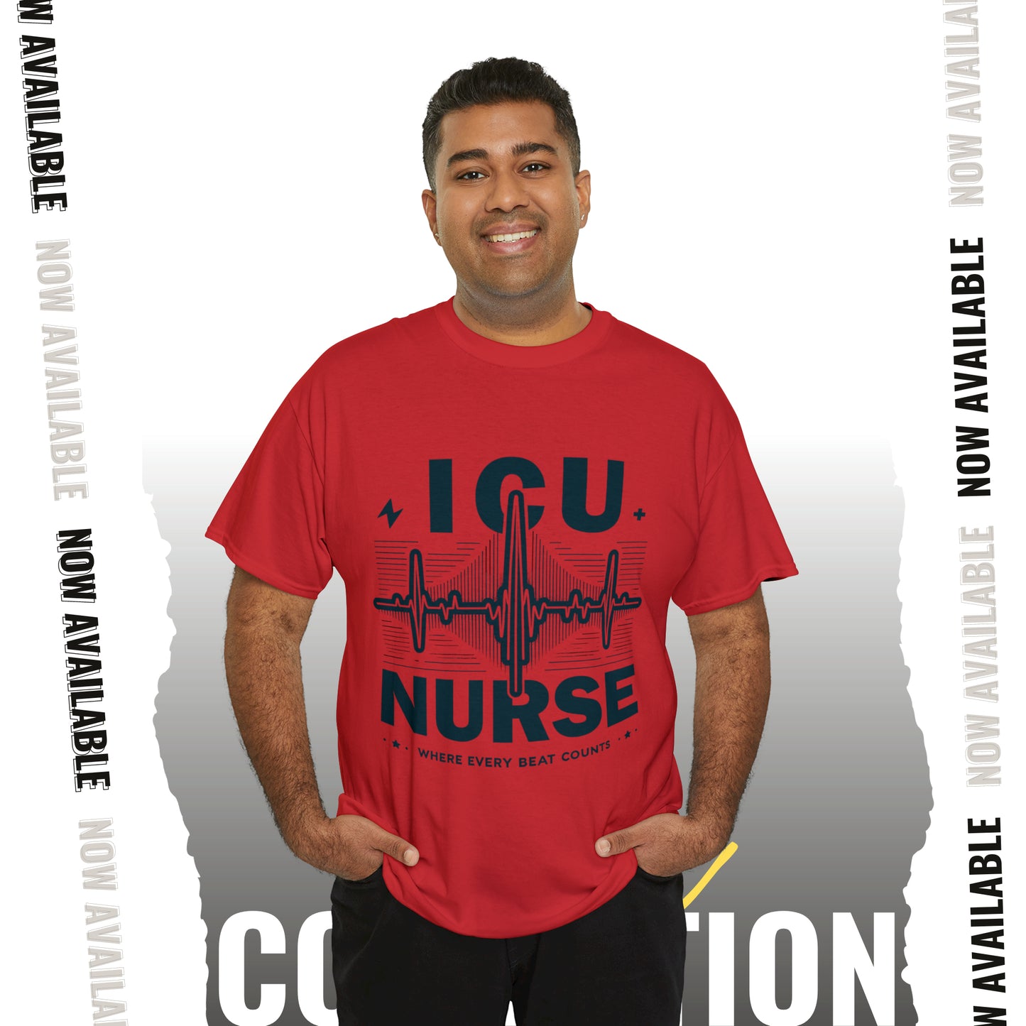 ICU Nurse Unisex Heavy Cotton Tee