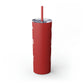 Nurse In Progress Loading Please Wait Skinny Tumbler with Straw, 20oz
