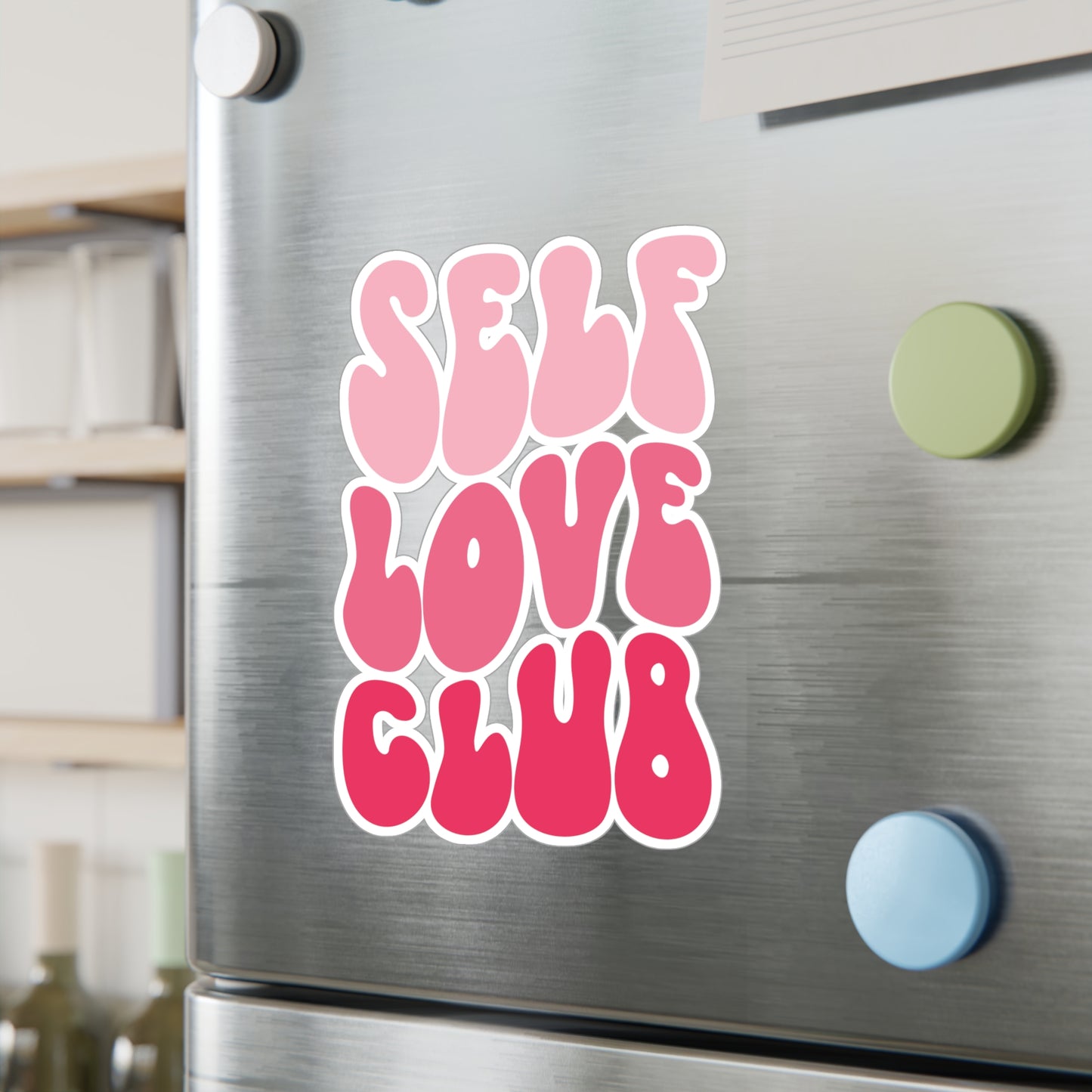 Self Love Club- Kiss Cut Vinyl Decals