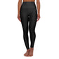 Thick-Fil-A Black Workout Gym High Waisted Yoga Leggings