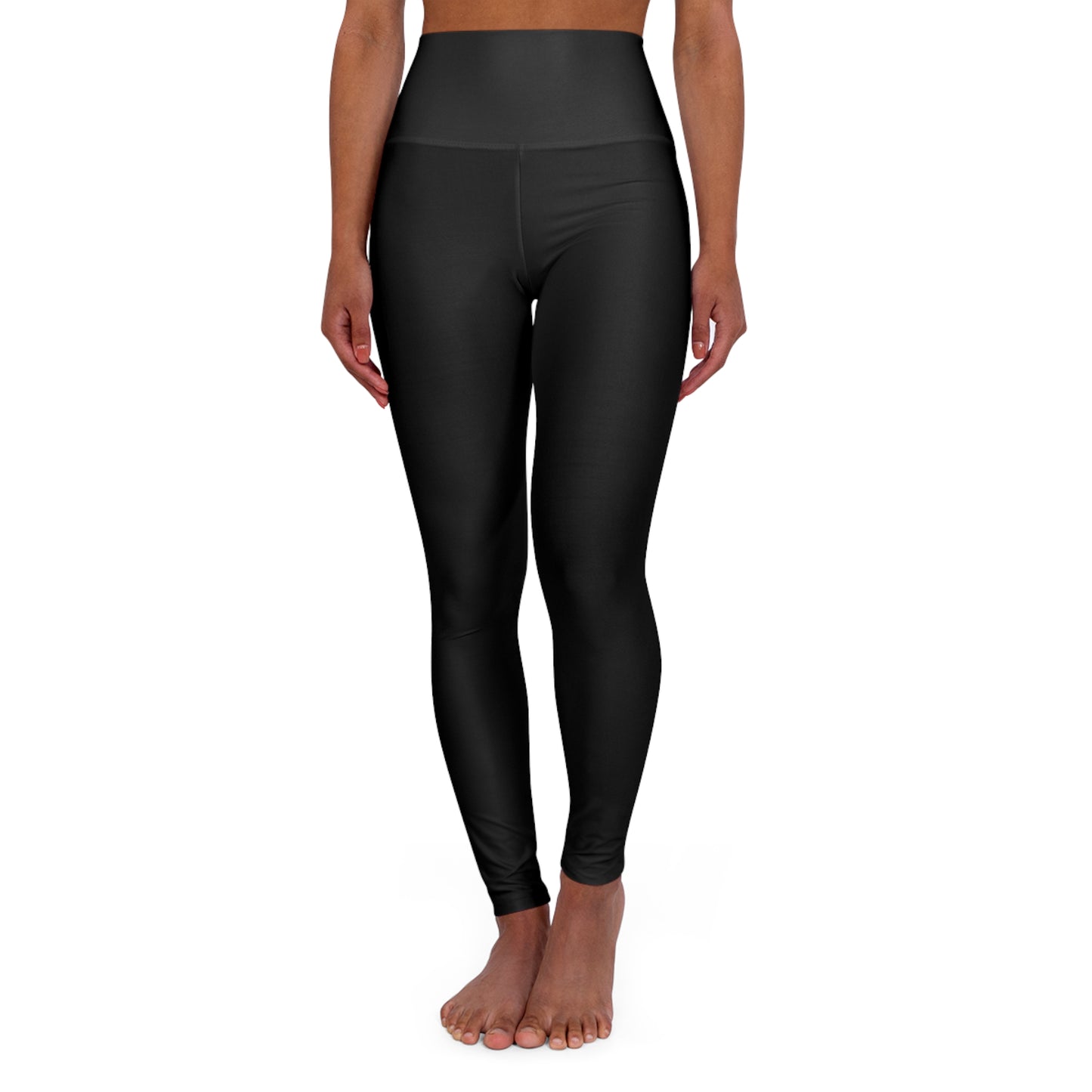Thick-Fil-A Black Workout Gym High Waisted Yoga Leggings