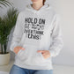 Hold On Let Me Overthink This- Unisex Heavy Blend™ Hooded Sweatshirt