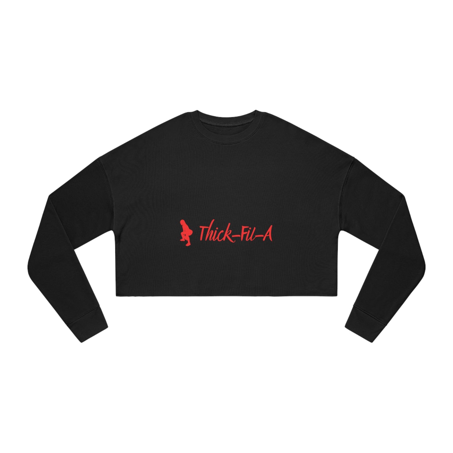 Thick-Fil-A Women's Cropped Sweatshirt