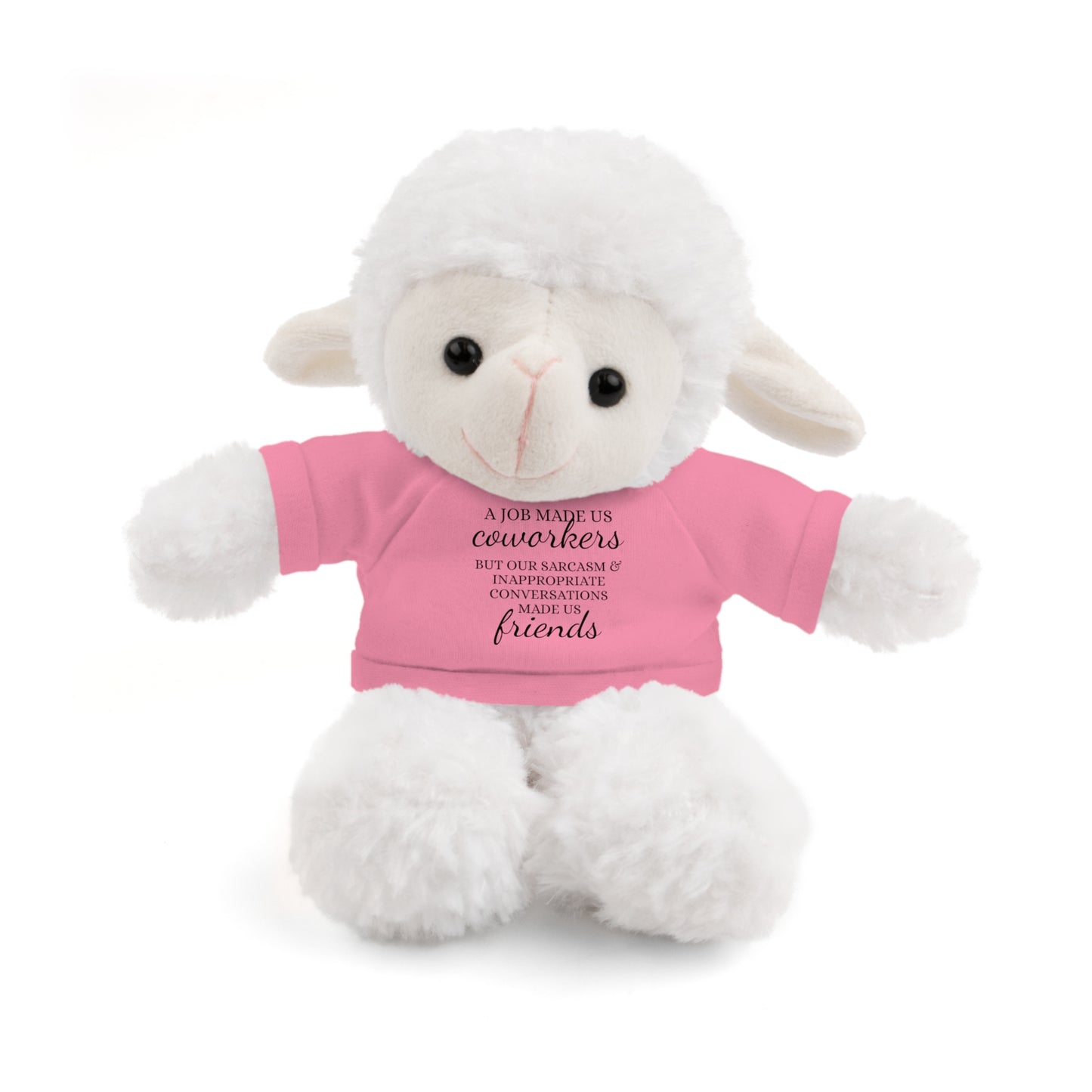 Co-Workers/Work Friends Gift Stuffed Animals with Tee