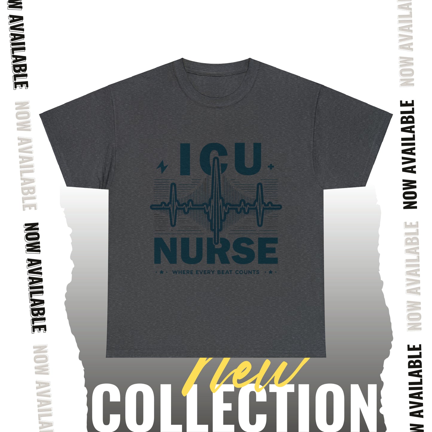 ICU Nurse Unisex Heavy Cotton Tee