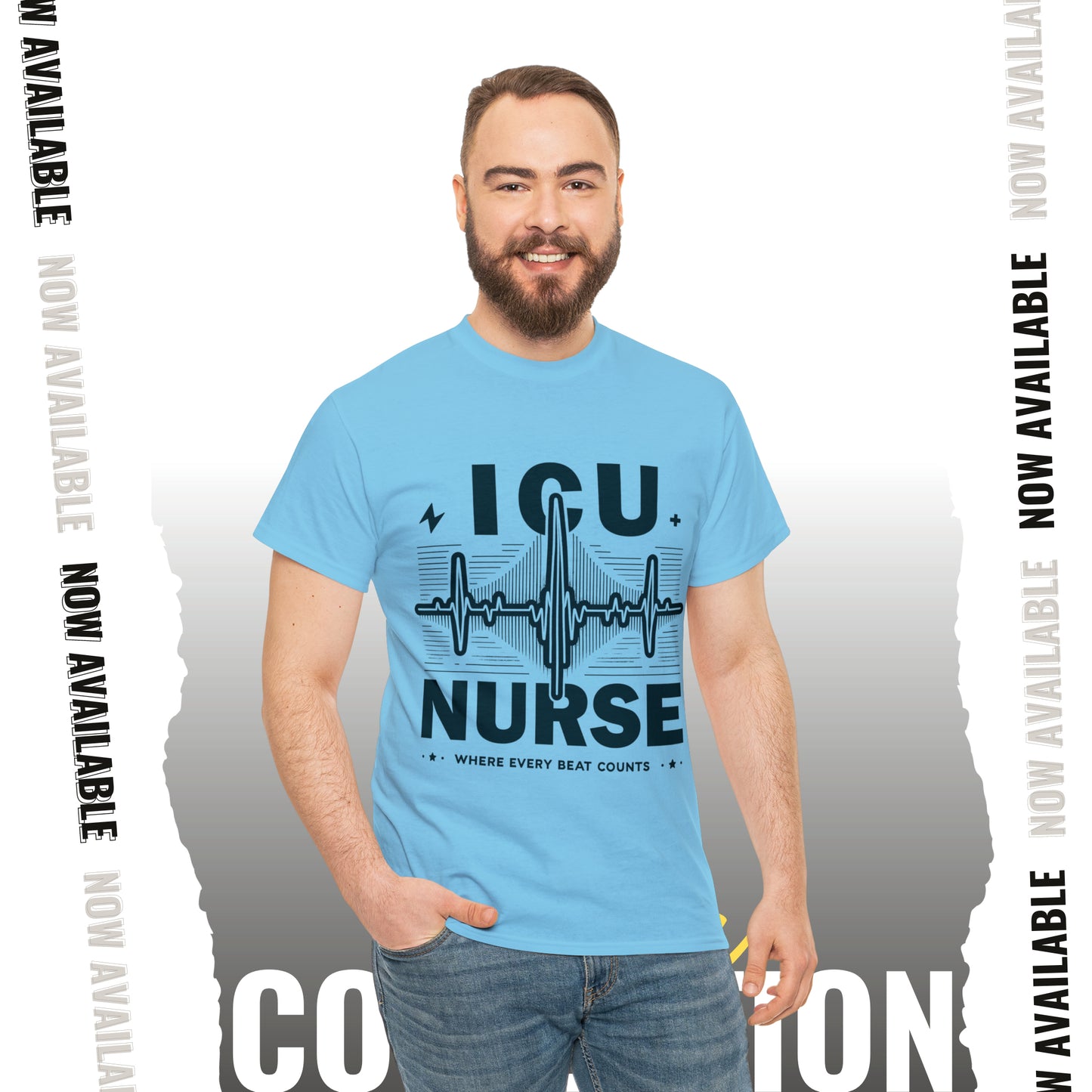 ICU Nurse Unisex Heavy Cotton Tee