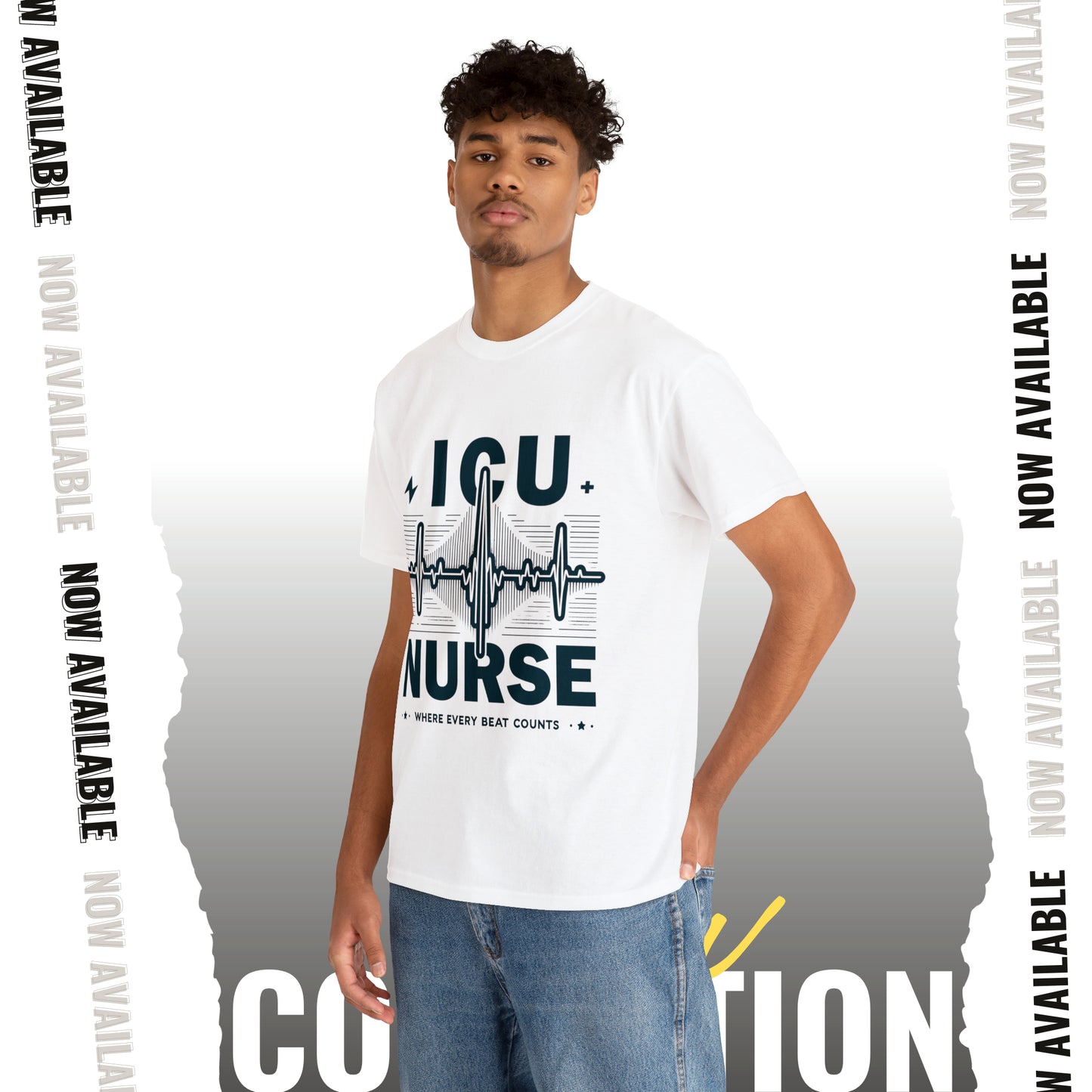 ICU Nurse Unisex Heavy Cotton Tee