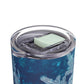 Midnight Sky Snowflakes Maars Maker Skinny Matte Tumbler, 20oz