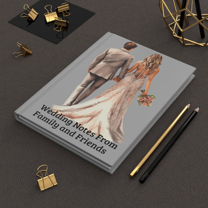 Wedding Notes From Family and Friends Hardcover Journal Matte