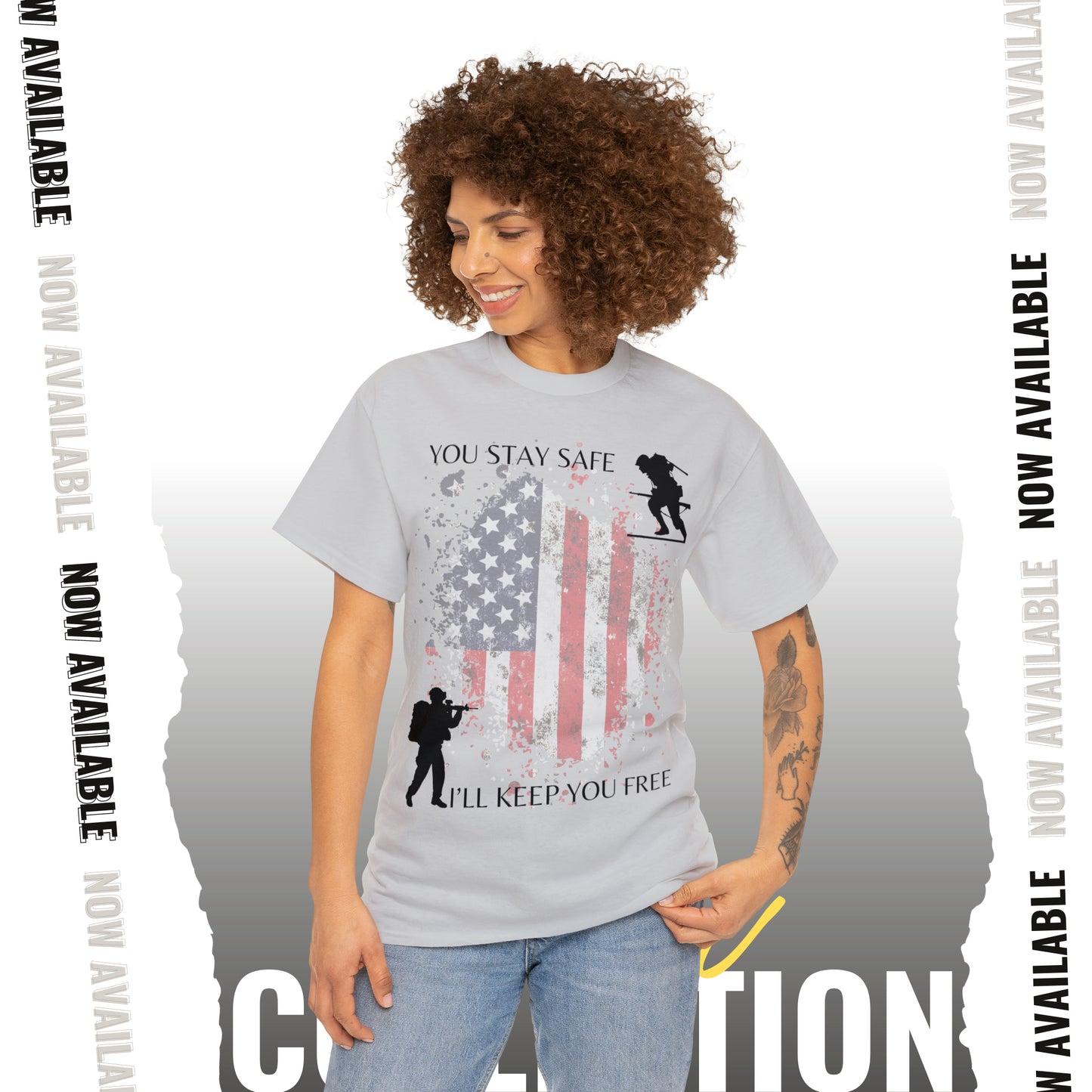 Veterans Day Unisex Heavy Cotton Tee