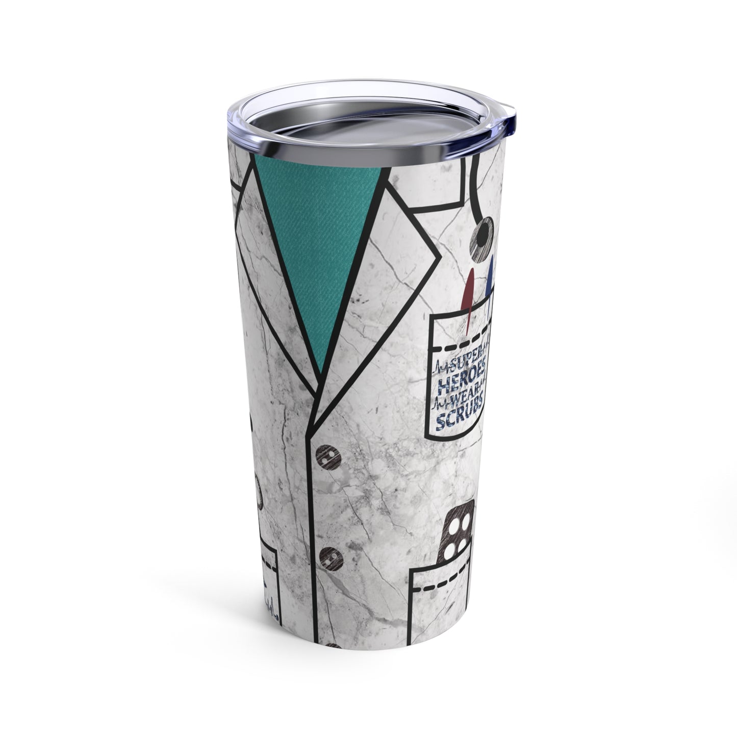 Doctor Script Tumbler 20oz